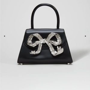 Self Portrait small black purse.  Worn once.  Perfect condition.  “the Bow Mini”